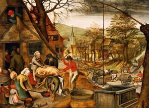 Alegoría del otoño de Pieter Brueghel the Younger